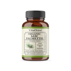 Saw palm formula: Protects prostate health and nourishes hair for vitality.