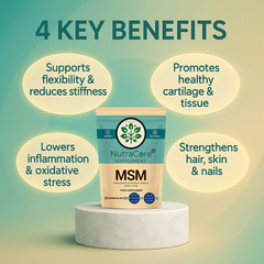 MSM Caps 700mg (99% Methylsufonylmethane Sulphur)-Joint & Bone Support-90Caps