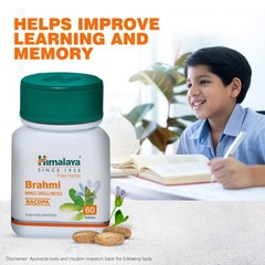 Himalaya Brahmi 60 Tablets Per Bottle Fresh Stock Long Expiry