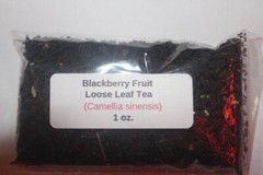 1 oz. Blackberry Fruit Loose Leaf Tea (Camellia sinensis)