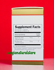 Red Maca Roja & Aguaje 90 Capsules Maca Aguaje Palm Red Maca Free shipping