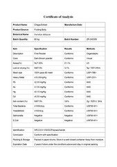 Chaga Mushroom Extract Powder 30% Antioxidant Support Wild Harvested
