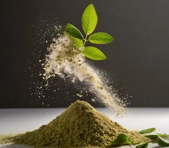 Bhringraj powder Eclipta prostrata Karisalaankanni false daisy