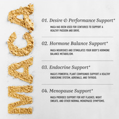 Organic Maca Root 60 Gummy 200mg, Peruvian Maca Non-GMO Extract for Men & Women