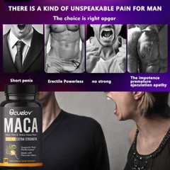 Maca Extra Strength Supplement – Enhances manhood size,Strength And Endurance