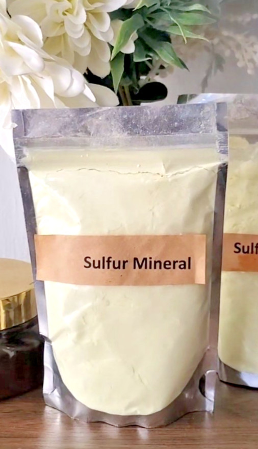 M-Marqui Pure Sulfur Mineral Powder — 100g / 3.5oz