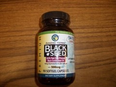 Amazing Herbs Cold-Pressed Black Seed Oil 500mg 90 Softgel Capsules 9/2027