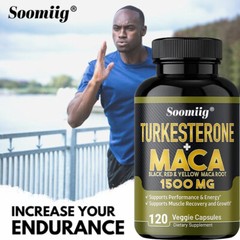 MACA ROOT Capsules 30/60/120 Capsules Peruvian Maca Extract for Men