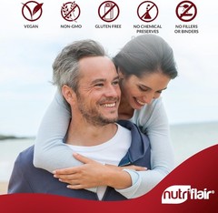 NutriFlair Premium Berberine HCL 1200mg, 120 Capsules – Plus Pure True Ceylon Ci