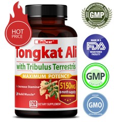 Tribulus Terrestris, 5150 mg, Endurance Enhancement, Muscle Building30/60/120ct