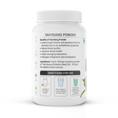 Krishna’s Vaividang (Embelia Ribes) Powder – (100 Gm)