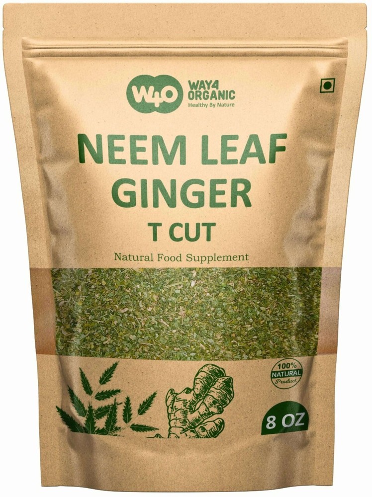 Neem Ginger Tea – 8 oz – Caffeine-Free Herbal Blend – Immunity & Digestive