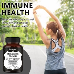 Natural 85% Fulvic Acid 120 Capsules Dietary Supplement Non-GMO Gluten-Free