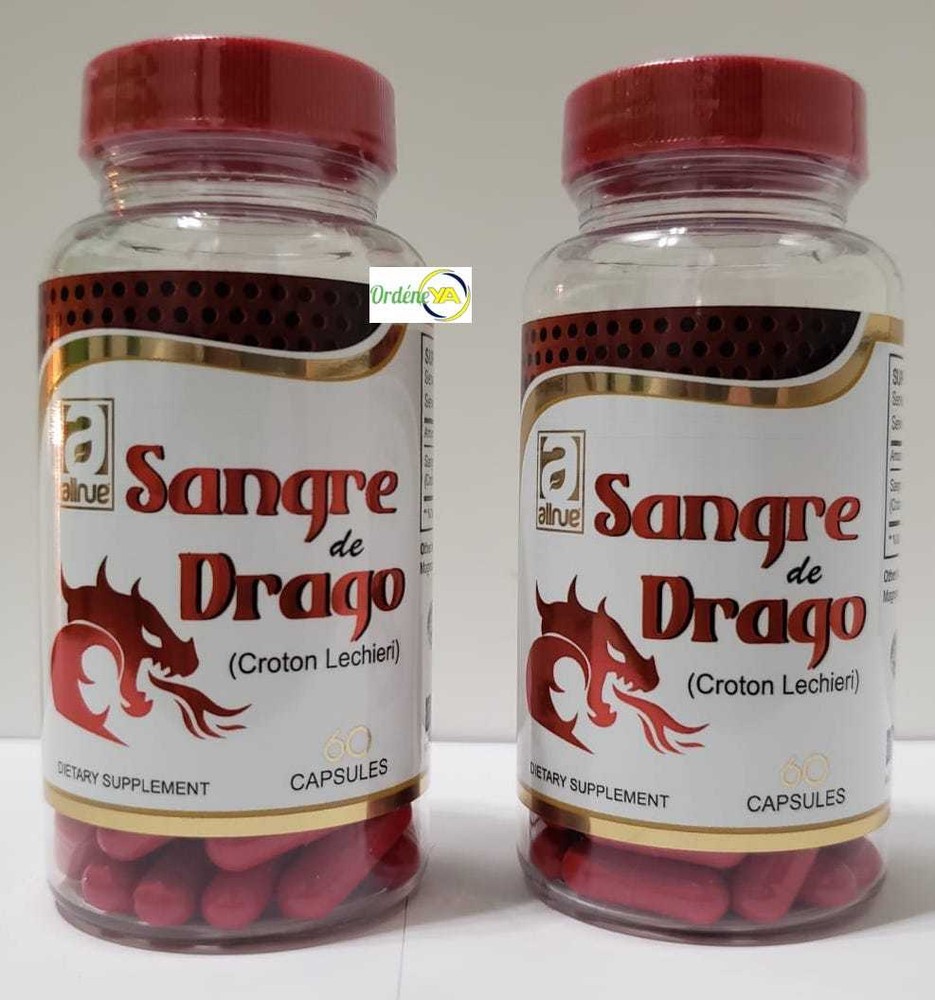 DRAGONS BLOOD 120 CAPS ANTI-INFLAMMATORY CELL CROTON LECHLERI ANTIOXIDANT