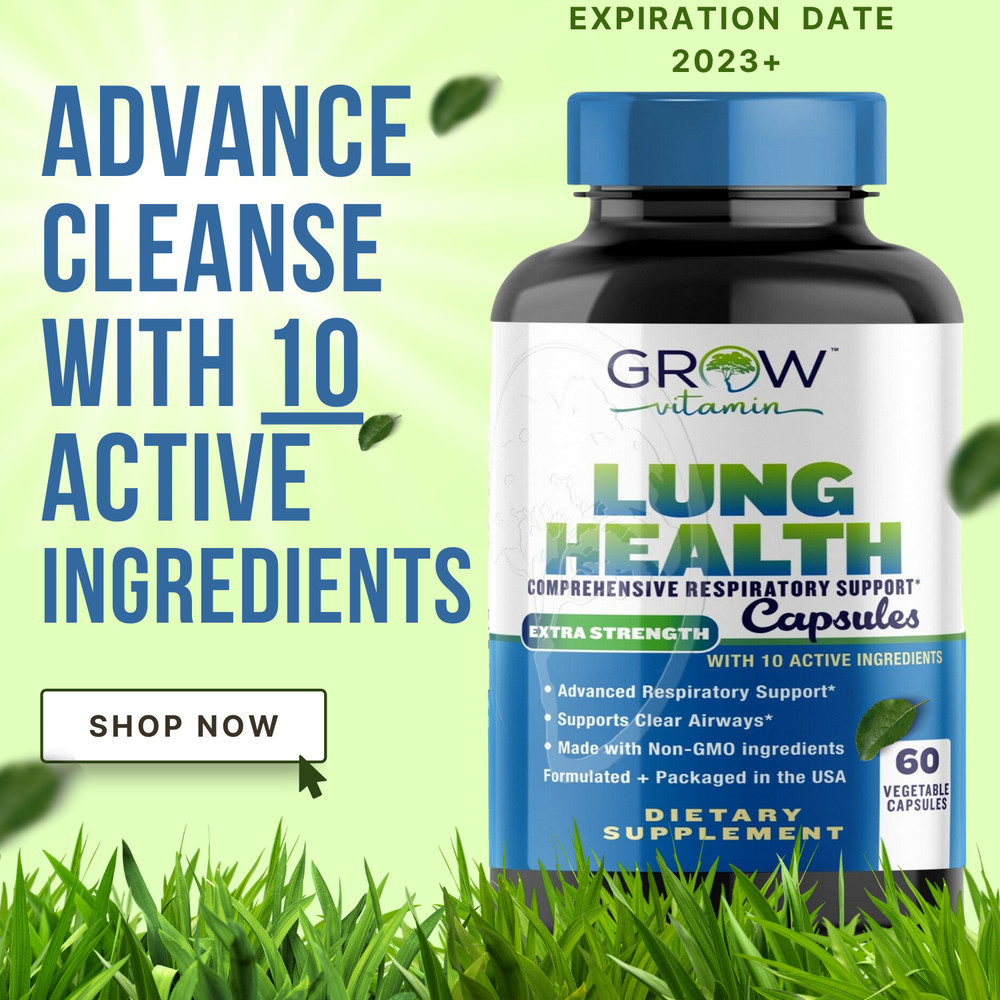 Lung Cleanse for Smokers Clear Your Airways Respiratory Support Supplement