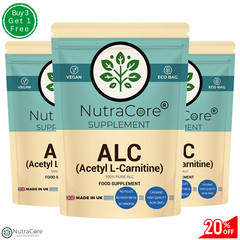 Acetyl L-Carnitine 550mg Capsule(ALC Guaranteed 100% Pure)Weight Control-180Caps
