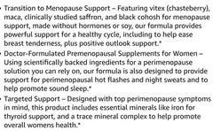 Solaray STAGES POSTMENOPAUSE 60 Vegcaps ( 30 Servings ) BEST BY 08/26
