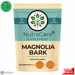 MAGNOLIA BARK Caps 6000mg-(25%Honokiol&Mangnol)-Digestion&Weight Control-180Caps