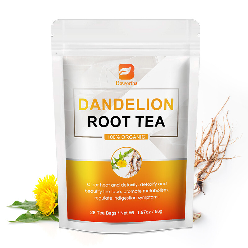 Dandelion Root Tea Bags Organic Tea Bags Support Liver Digestion Health 28Counts