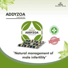 Charak Addyzoa (20 Caps) – Ayurvedic Herbal Supplement for Men’s Health
