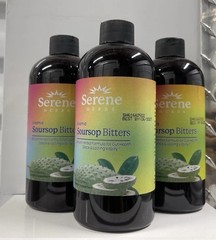 Soursop Bitters Liquid with Soursop Leaves Exp07/2027 16 Fl Oz Each Three Pack