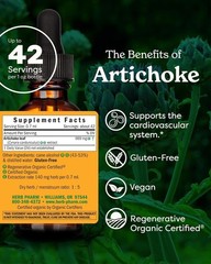 Herb Pharm Artichoke Liquid Extract 1 oz | Vegan & Gluten-Free
