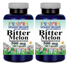 Bitter Melon Standardized Extract 500mg 2X180 Caps Synephrine