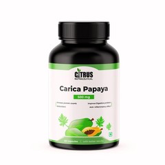 Citrus Nutraceutical Carica Papaya Capsules, 60 Capsules
