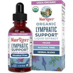MARYRUTH’S Lymphatic Support Liquid Drops USDA Organic | 1 Fl Oz (Pack of 1)