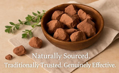 Natural Red Edible Clay Chunks – Organic, Pure, Ideal for Eating and Skin Care –