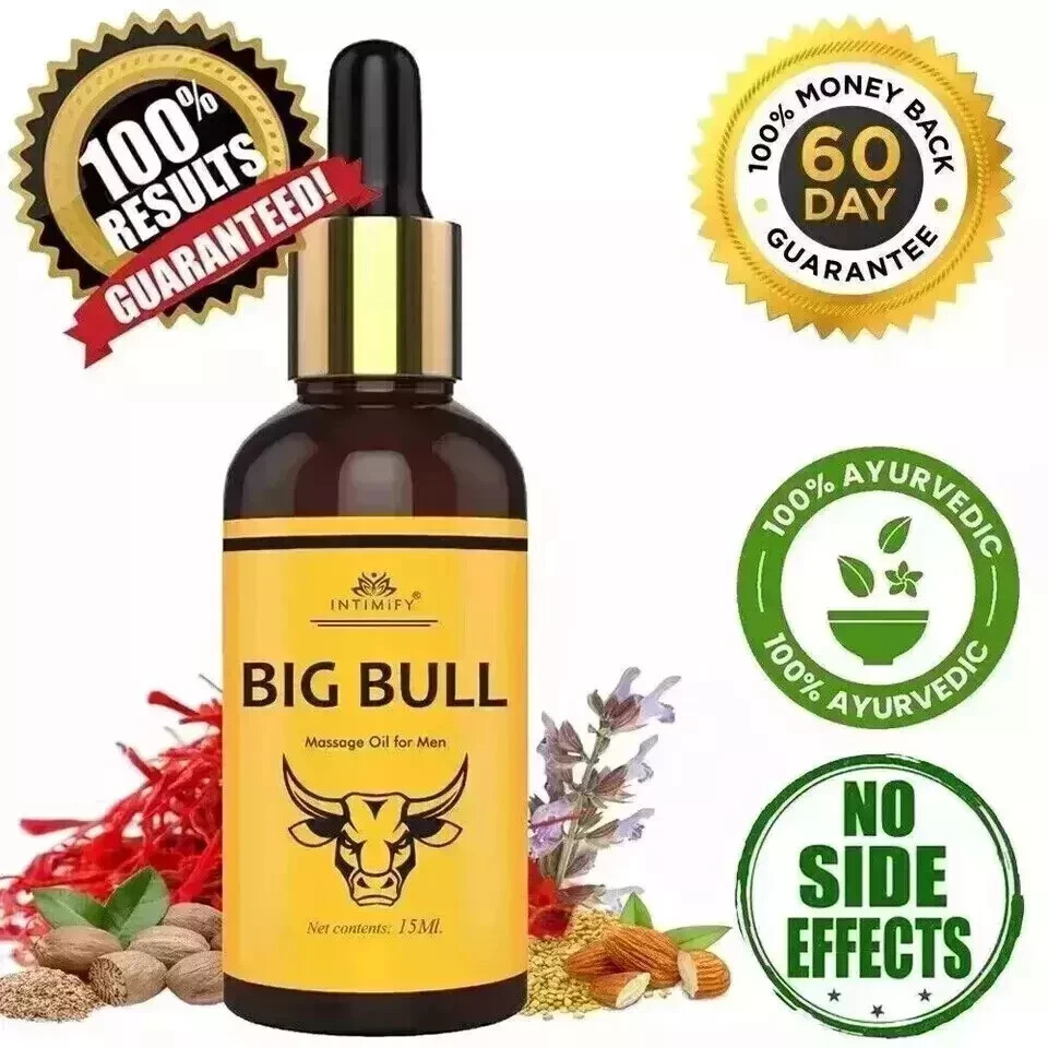#1 NEW XXXL GAIN 14+ INCHES ENLARGER GROWTH OIL| FASTER ( 15 ML ) + FREE SHIP WW
