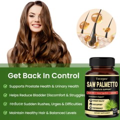 Saw Palmetto Extract -Supports prostate health, increased energy and performance