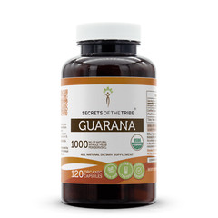Secrets Of The Tribe Guarana Capsules, 500 mg