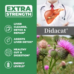 Liver Cleanse Detox & Repair Formula – Herbal Liver Support Supplement 30/60/120