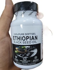 Thymoquinone Black Seed Oil Softgels |4.64% Ethiopian |Gluten-Free, 60 capsules