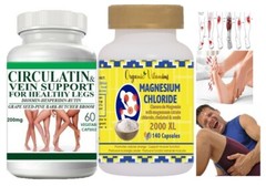 Magnesium diosmin natural vitamins cramp support sp leg cramp vein support 180
