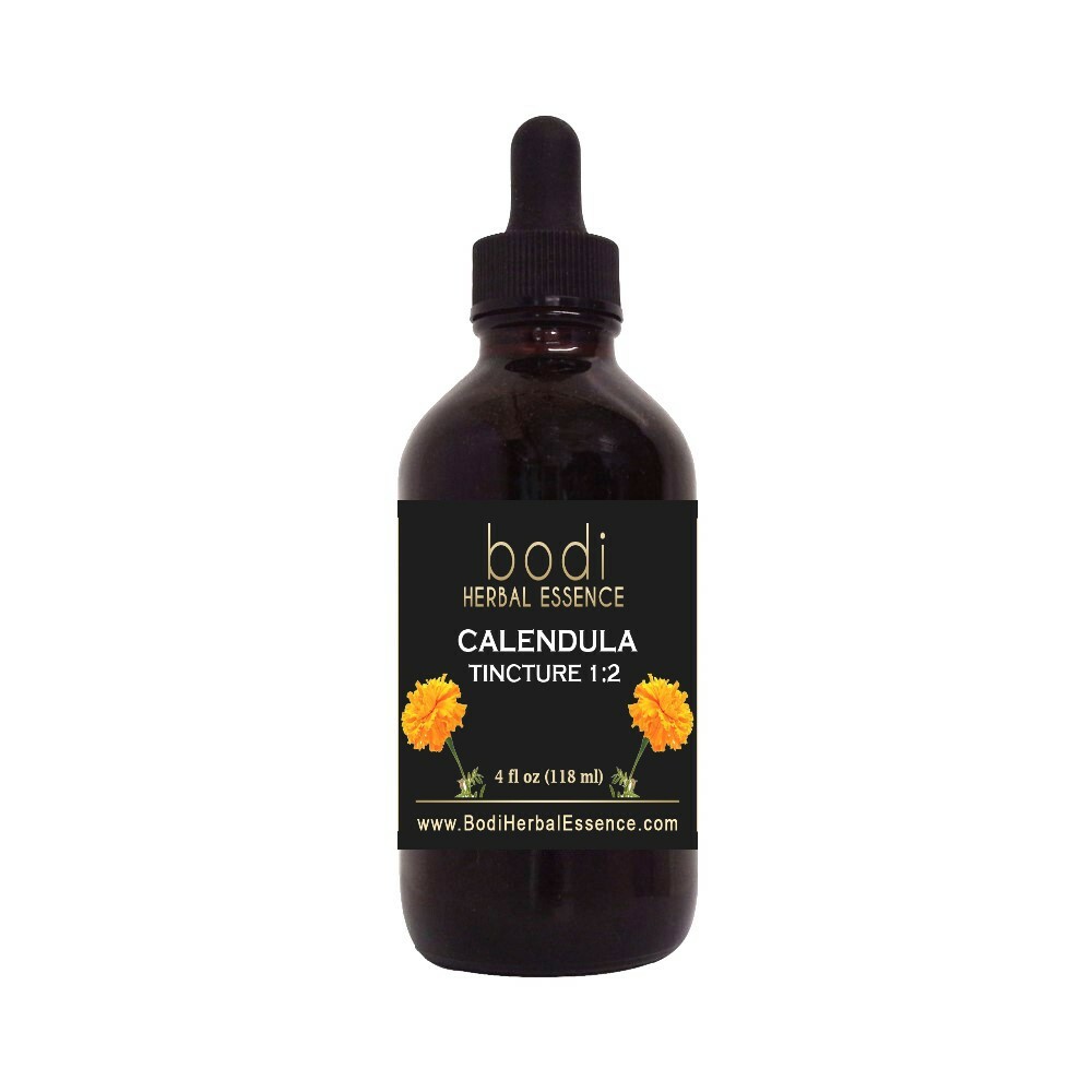 Calendula Petals Tincture 1:2 Extract | 4 to 16floz | 100% Natural Cold-Pressed