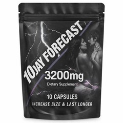 (2 pack) 10 Day Forecast Extreme Potency Male Enhancement Pills for man – 20 ct