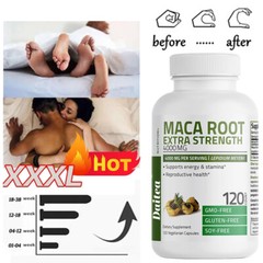 Maca Root Extra Strength 4000mg Energy & Stamina Support, Reproduction Health