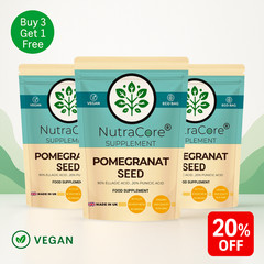 Pomegranate Seed Extract Caps 6000mg(90% ELLAGIC ACID &20% PUNICIC acid)-180Caps