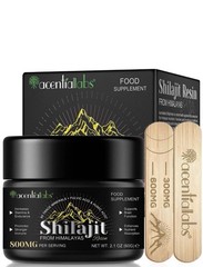 Pure 100% Himalayan Shilajit, Soft Resin, Organic, Extremely Potent, Fulvic Acid
