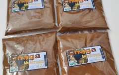 4 oz Chaga Mushroom Powder (Inonotus obliquus) Wild harveted Natural Chaga M