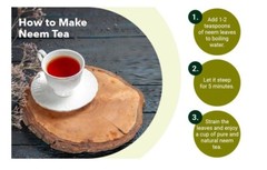 Neem Leaf Tea 8 oz (2 Pack) | 100% Natural Crushed Leaves | Detox, Skin & Hair