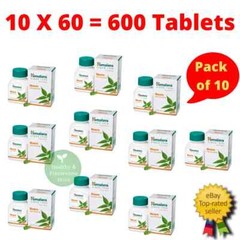 10 x Himalaya Neem 600 Tabs For Skin Wellness Exp March 2028