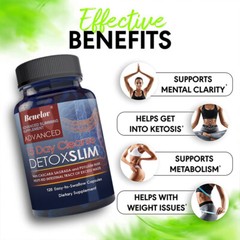 Cleansing And Detox Capsules Detoxification Support Digestive Health 120 Capsule