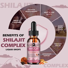 Pure 100% Himalayan Shilajit, Soft Resin, Organic, Extremely Potent, Fulvic Acid