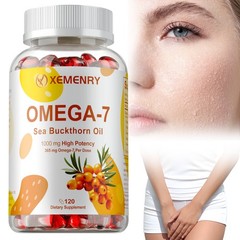 Omega-7 – Organic Sea Buckthorn Oil – Anti-Aging, Hair, Skin and Nail Health