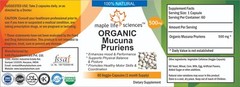 ORGANIC Mucuna Pruriens Seeds Capsules Natural Levo Dopa Dopa mine