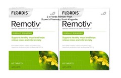2 x Flordis Remotiv Supports Healthy Mood & Relieve from Stress & Mild Anxiety