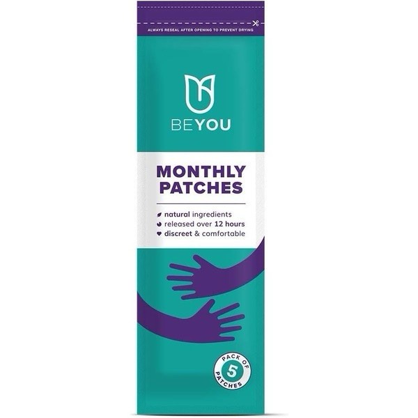 BeYou NATURAL Period Pain Relief Patches (5 per pack)